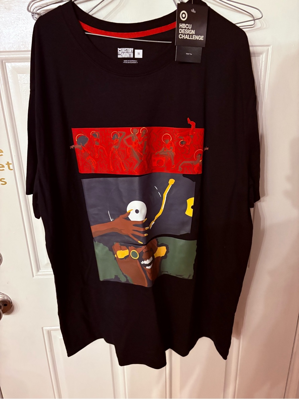 black graphic t-shirt, Target Black History Month collection woman’s medium NWT - Picture 5 of 10